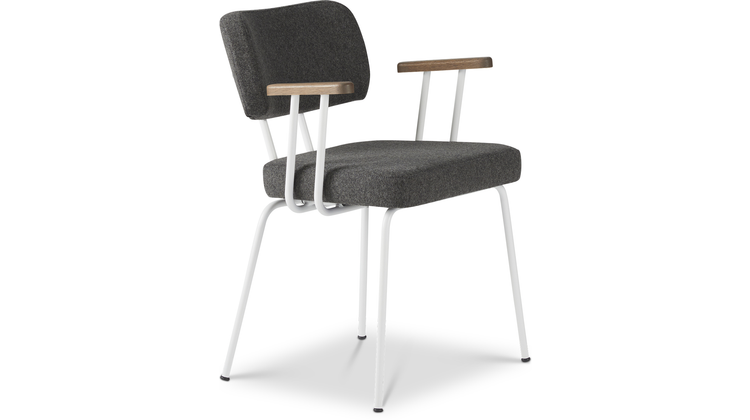 Eijerkamp Collectie Tom Onderstel Wit Armstoel