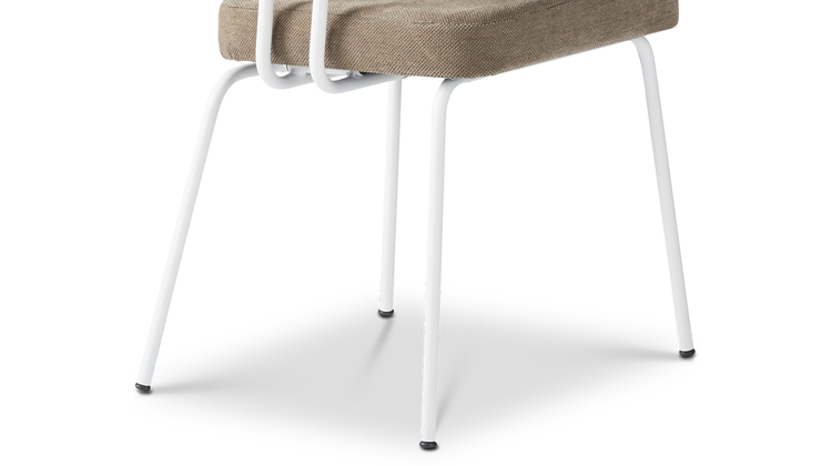 Eijerkamp Collectie Tom Onderstel Wit Armstoel