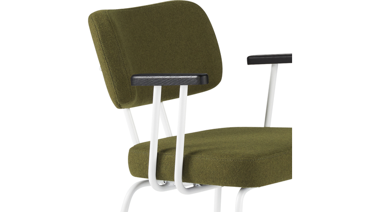 Eijerkamp Collectie Tom Onderstel Wit Armstoel