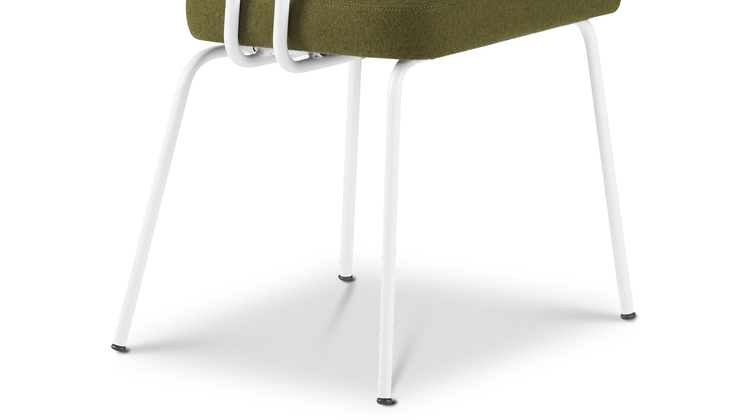 Eijerkamp Collectie Tom Onderstel Wit Armstoel