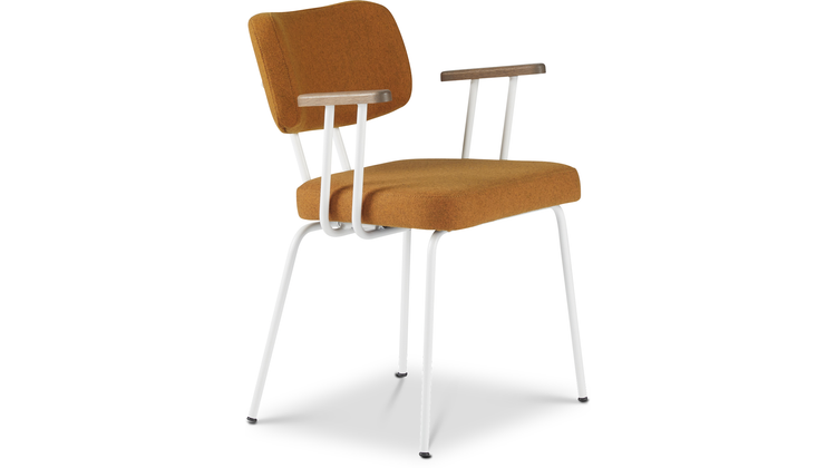 Eijerkamp Collectie Tom Onderstel Wit Armstoel