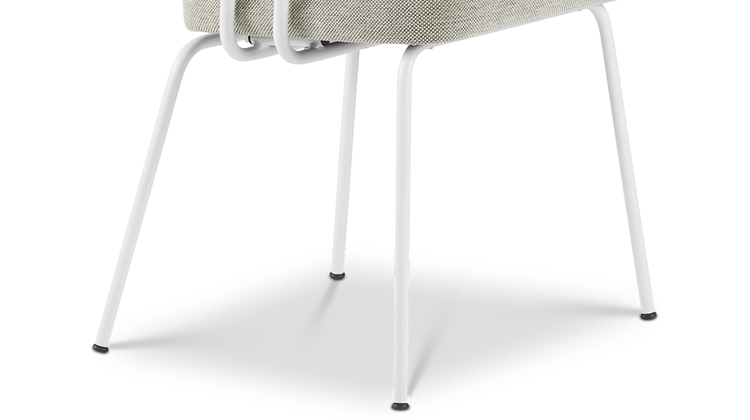 Eijerkamp Collectie Tom Onderstel Wit Armstoel