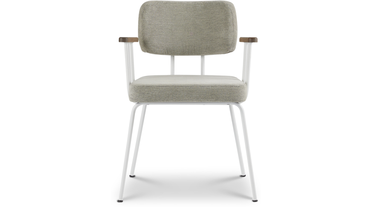 Eijerkamp Collectie Tom Onderstel Wit Armstoel