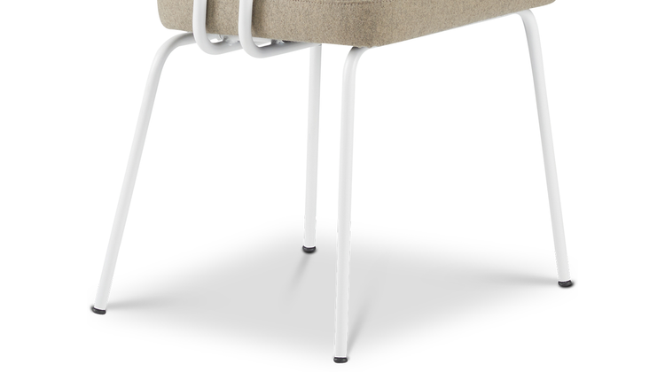 Eijerkamp Collectie Tom Onderstel Wit Armstoel