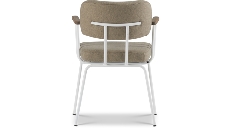 Eijerkamp Collectie Tom Onderstel Wit Armstoel