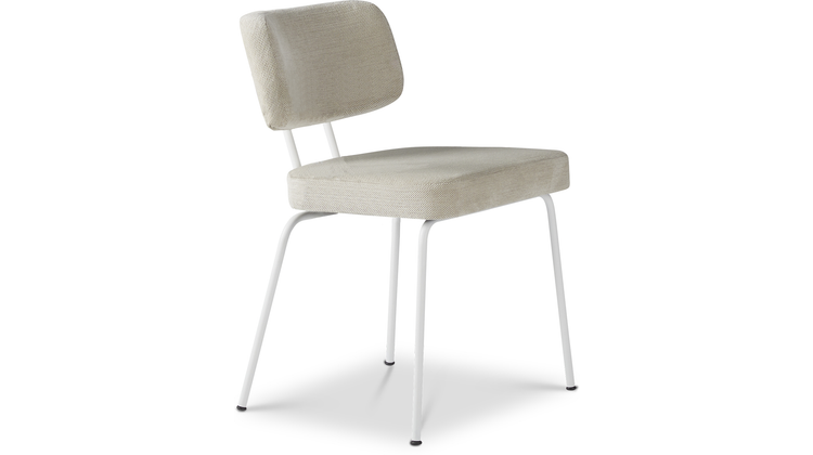 Eijerkamp Collectie Tom Onderstel Wit Eetkamerstoel