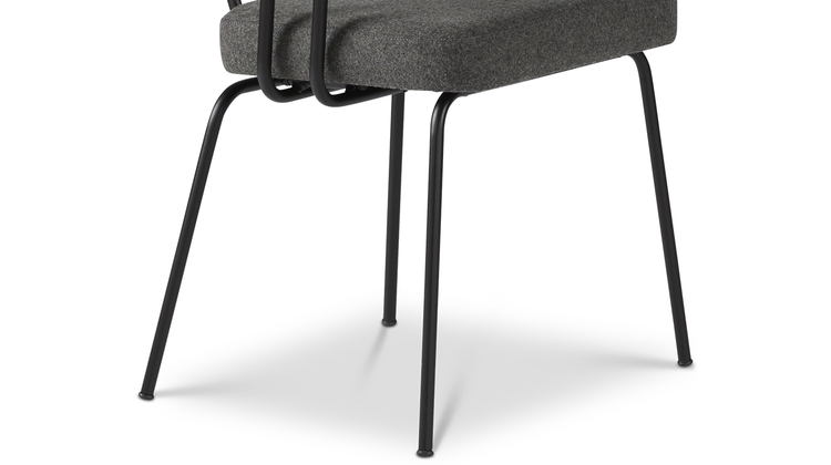 Eijerkamp Collectie Tom Onderstel Zwart Armstoel