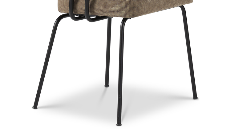 Eijerkamp Collectie Tom Onderstel Zwart Armstoel