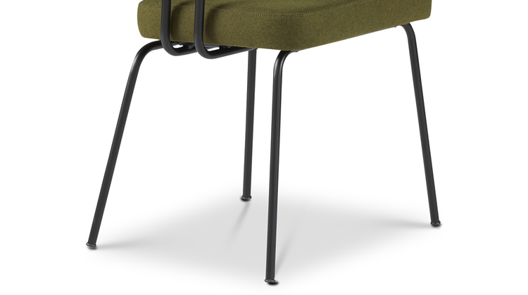 Eijerkamp Collectie Tom Onderstel Zwart Armstoel