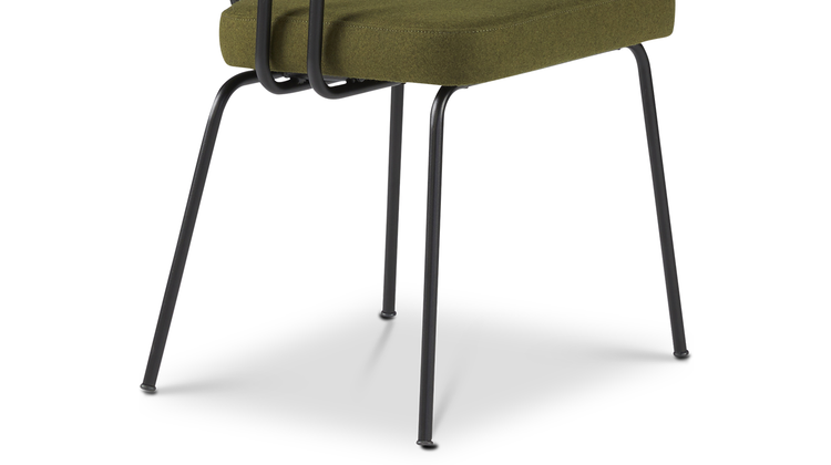 Eijerkamp Collectie Tom Onderstel Zwart Armstoel