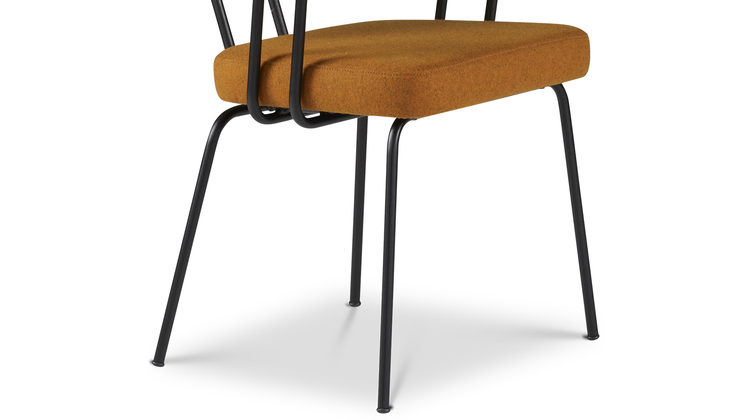 Eijerkamp Collectie Tom Onderstel Zwart Armstoel