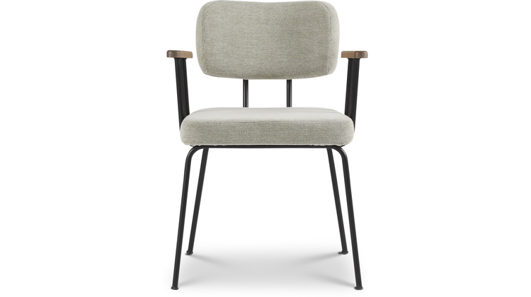 Eijerkamp Collectie Tom Onderstel Zwart Armstoel