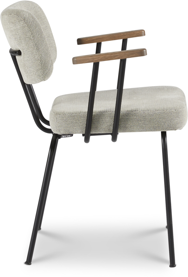 Eijerkamp Collectie Tom Onderstel Zwart Armstoel