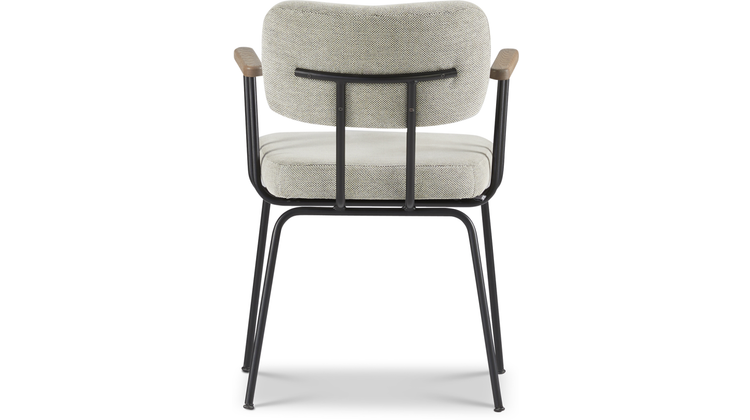 Eijerkamp Collectie Tom Onderstel Zwart Armstoel