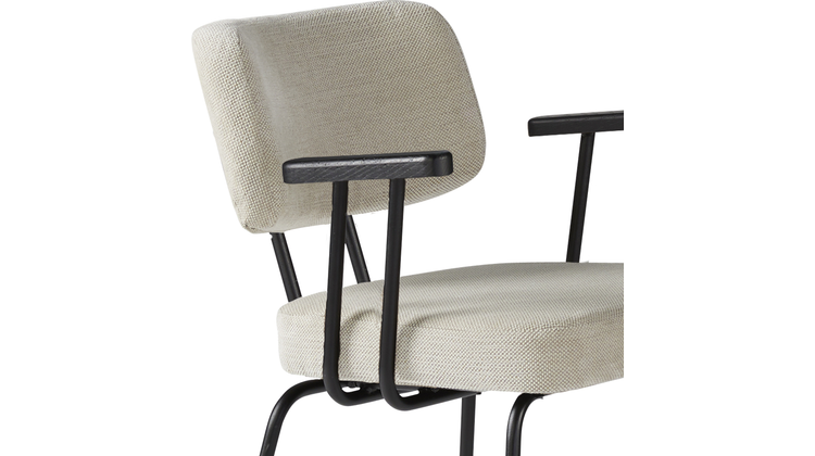 Eijerkamp Collectie Tom Onderstel Zwart Armstoel