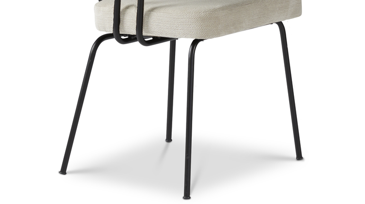 Eijerkamp Collectie Tom Onderstel Zwart Armstoel