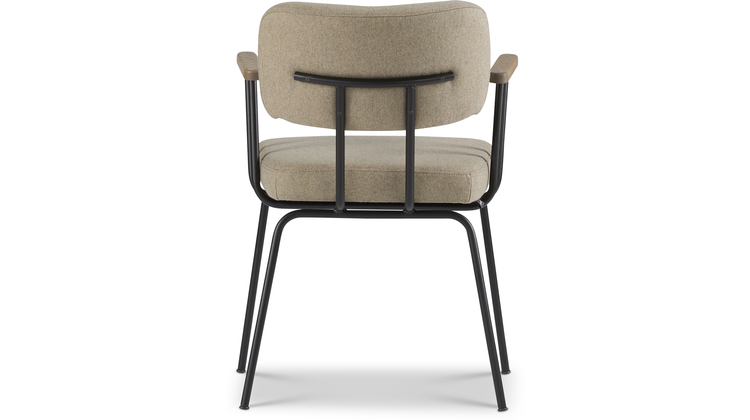 Eijerkamp Collectie Tom Onderstel Zwart Armstoel