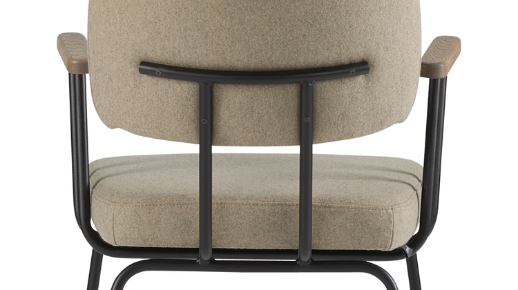 Eijerkamp Collectie Tom Onderstel Zwart Armstoel