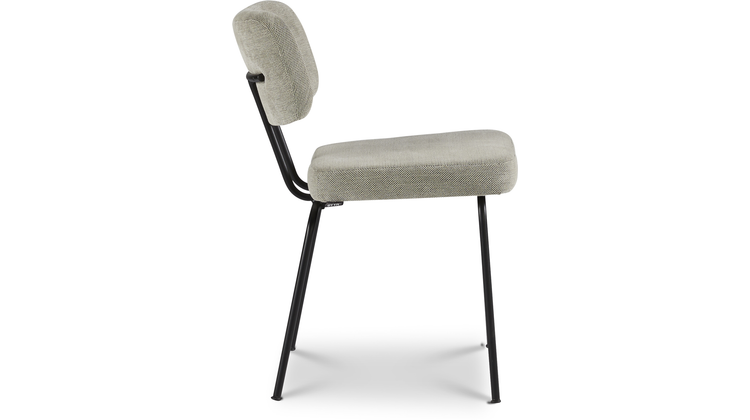 Eijerkamp Collectie Tom Onderstel Zwart Eetkamerstoel