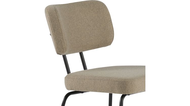 Eijerkamp Collectie Tom Onderstel Zwart Eetkamerstoel