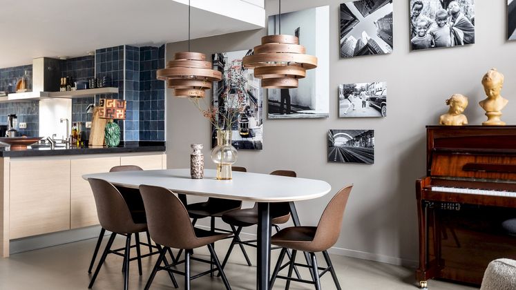 Eijerkamp Collectie Walnut Hanglamp