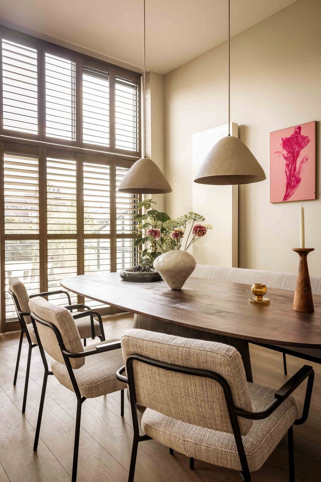 Eleonora Aron Bruin Eettafel