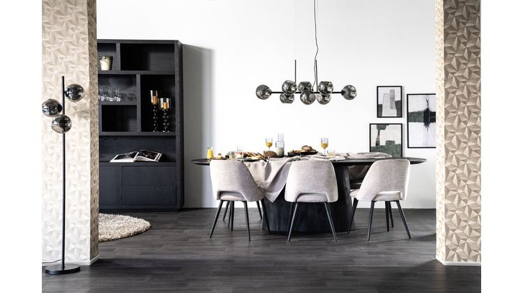 Eleonora Aron Zwart Eettafel