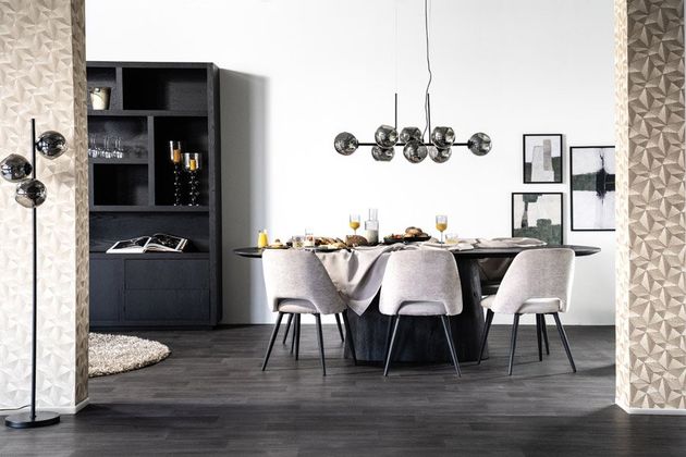 Eleonora Aron Zwart Eettafel