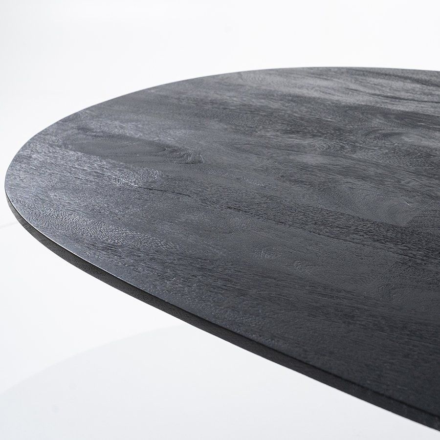 Eleonora Aron Zwart Eettafel