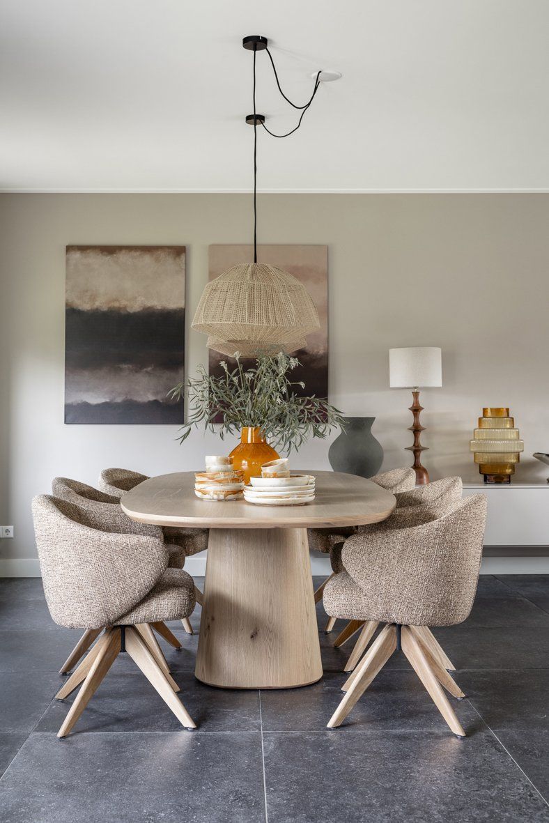 Eleonora Connor Hout Eetkamerstoel