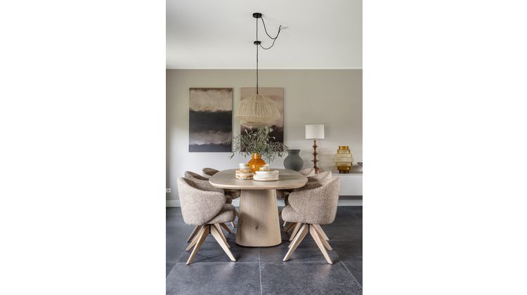 Eleonora Connor Hout Eetkamerstoel