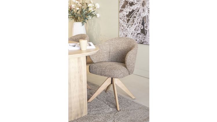 Eleonora Connor Hout Eetkamerstoel