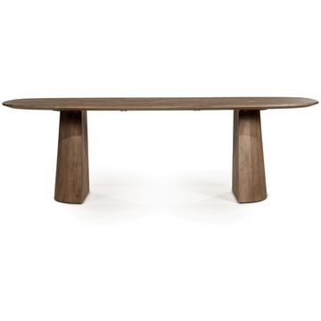 Eleonora Lune Lichtbruin Eettafel