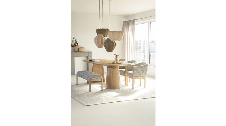 Eleonora Lune Naturel Eettafel