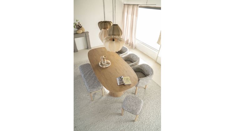 Eleonora Lune Naturel Eettafel