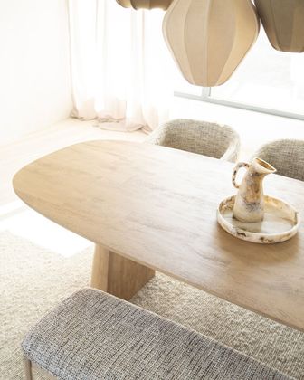 Eleonora Lune Naturel Eettafel