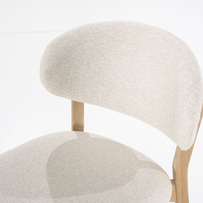 Eleonora Mikky Beige Barkruk