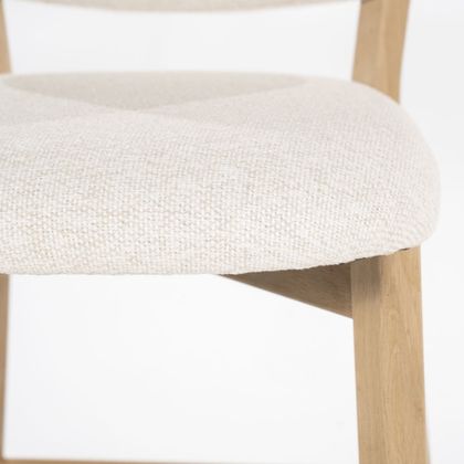 Eleonora Mikky Beige Barkruk