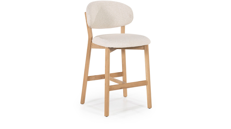 Eleonora Mikky Beige Barkruk