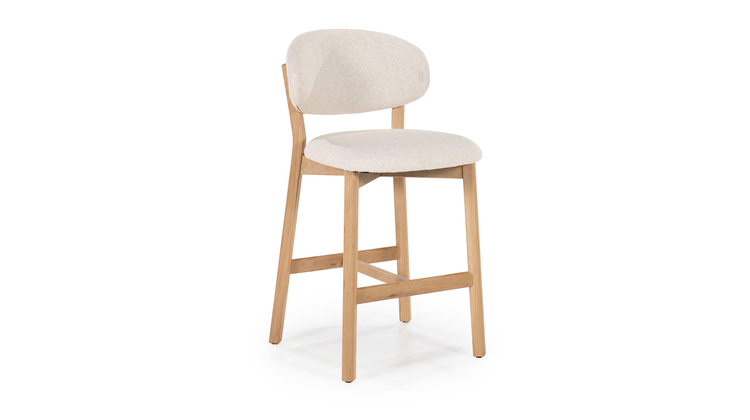 Eleonora Mikky Beige Barkruk