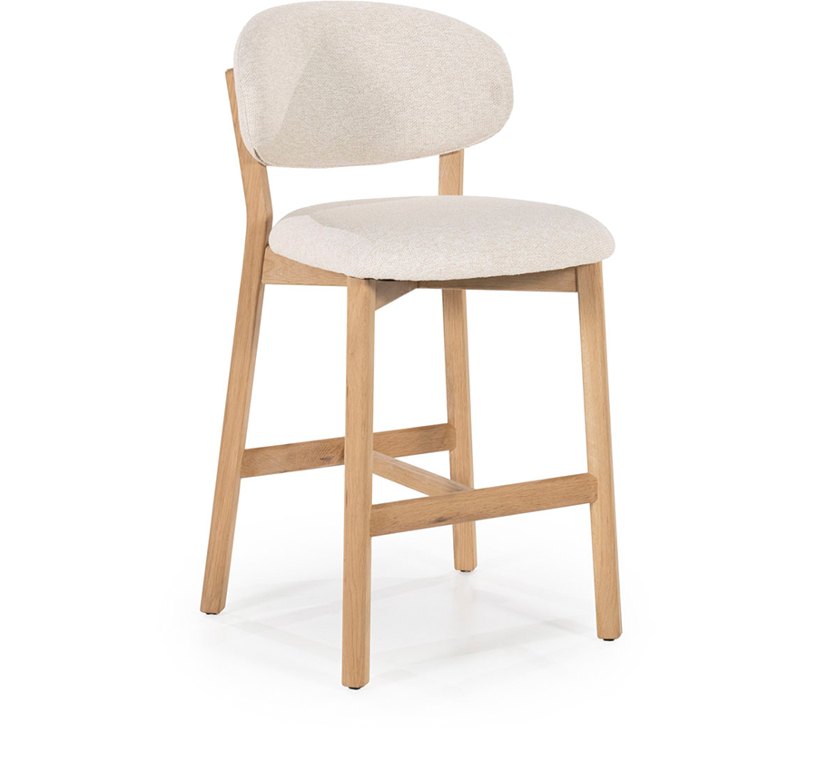 Eleonora Mikky Beige Barkruk