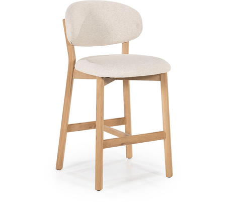 Eleonora Mikky Beige Barkruk