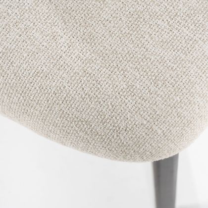 Eleonora Mikky Beige Eetkamerstoel