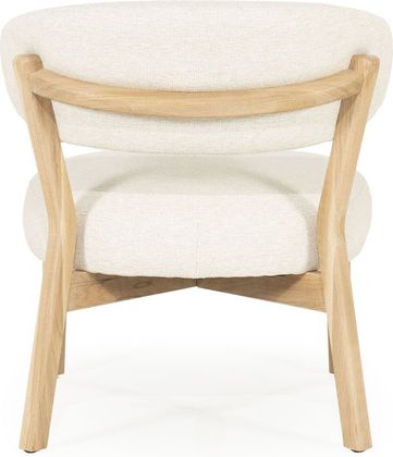 Eleonora Mikky Beige Fauteuil