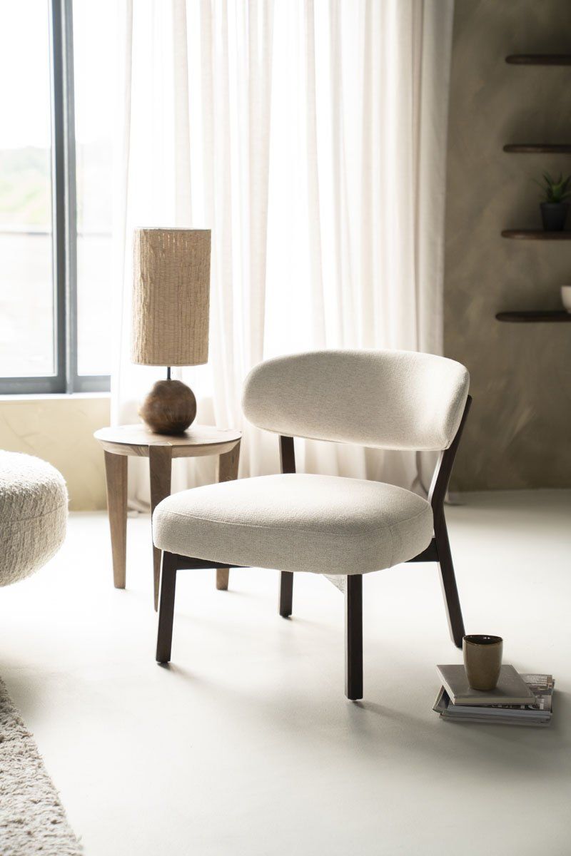 Eleonora Mikky Beige Fauteuil