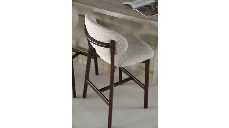 Eleonora Mikky Taupe Barkruk