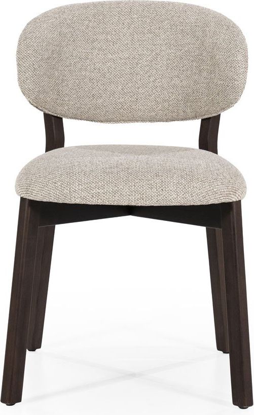 Eleonora Mikky Taupe Eetkamerstoel