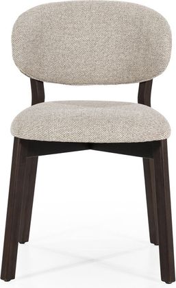 Eleonora Mikky Taupe Eetkamerstoel