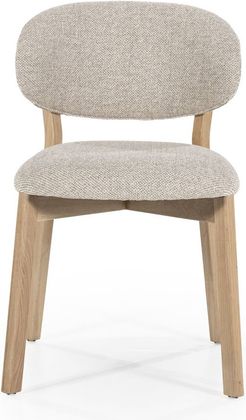 Eleonora Mikky Taupe Eetkamerstoel