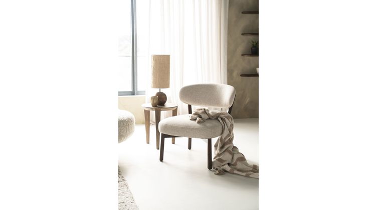 Eleonora Mikky Taupe Fauteuil